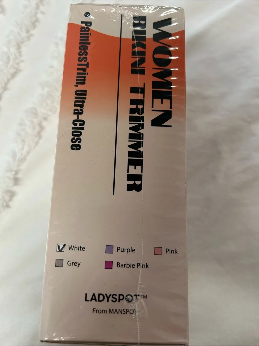 LadySpot Ceramic Bikini Trimmer — Cream